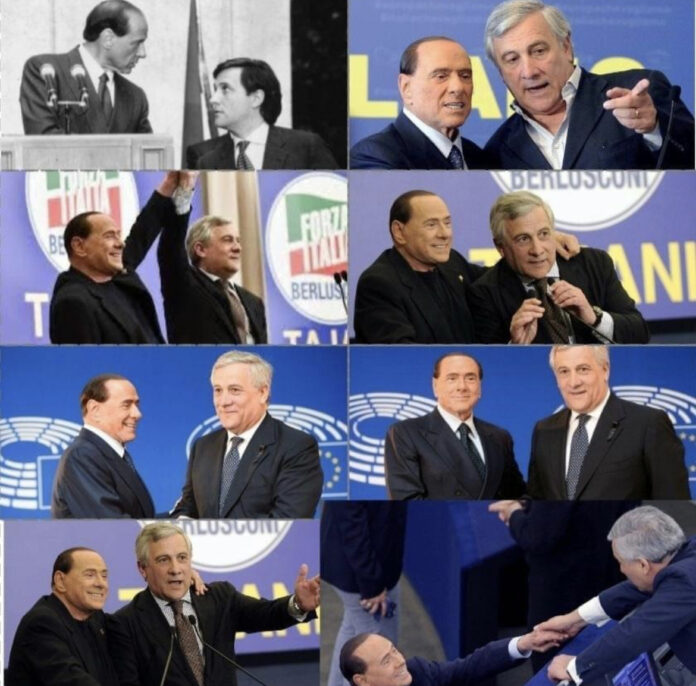 tajani e Berlusconi