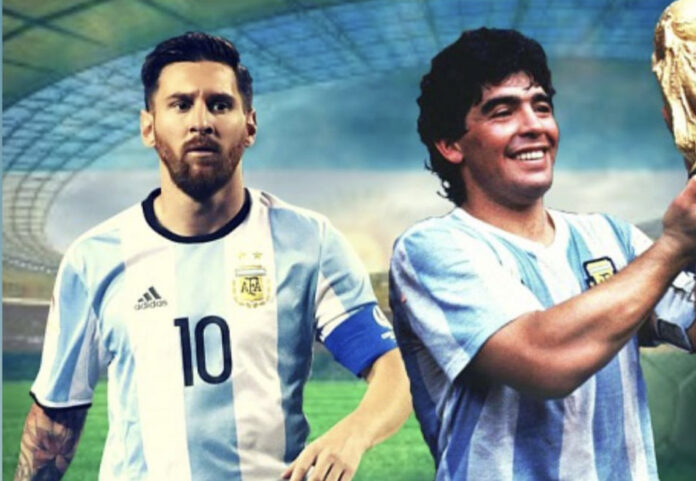 messi maradona